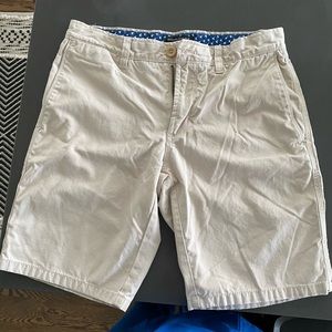 Men’s khaki shorts banana republic size 30